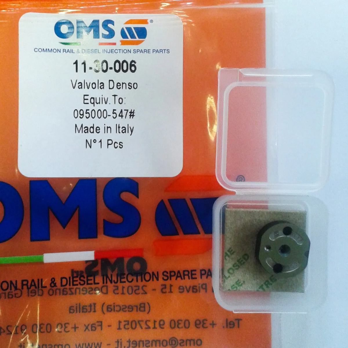 Клапан форсунки Denso 11-30-006