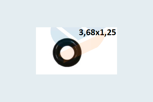 Уплотнительное кольцо на штуцер обратки (3,68x1,25)